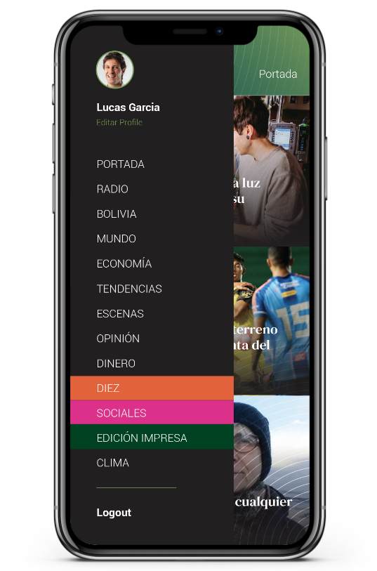 El Deber phone screencapture