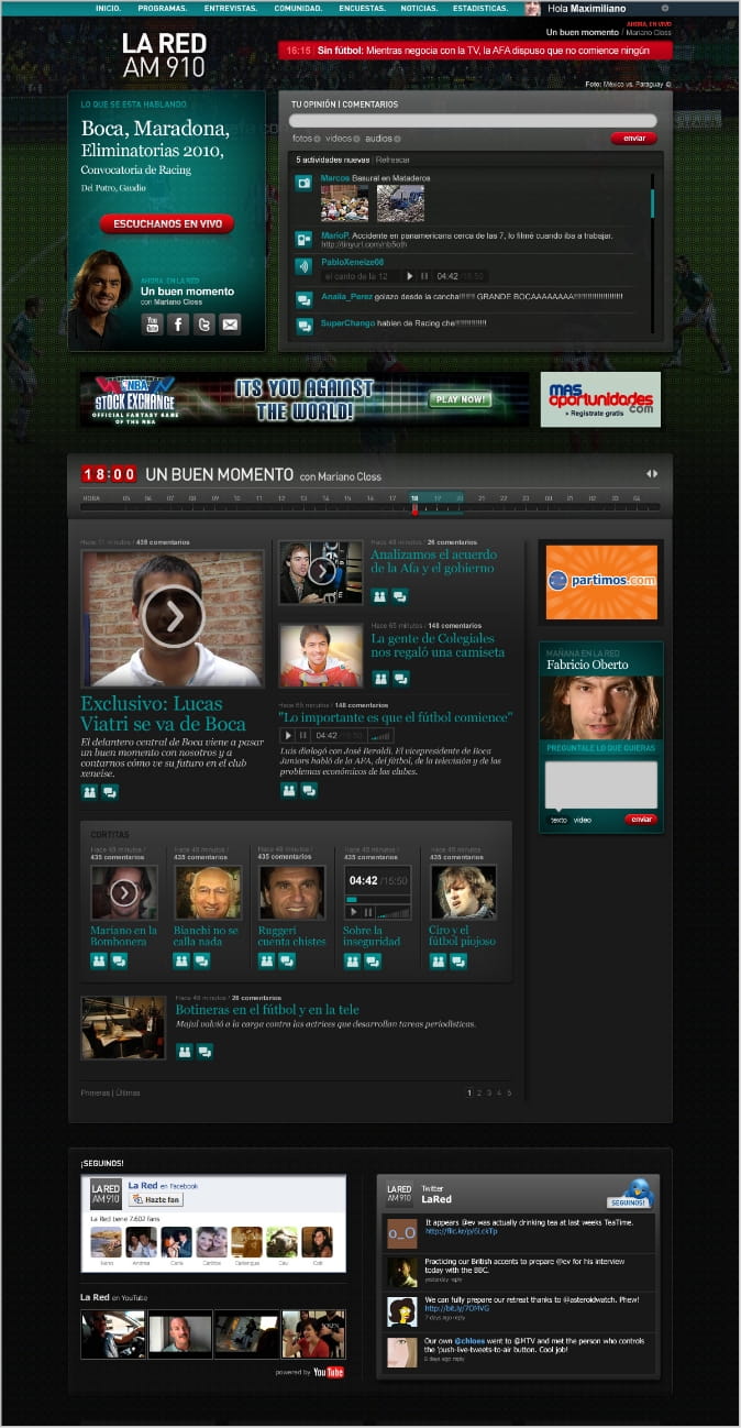 La Red screencapture
