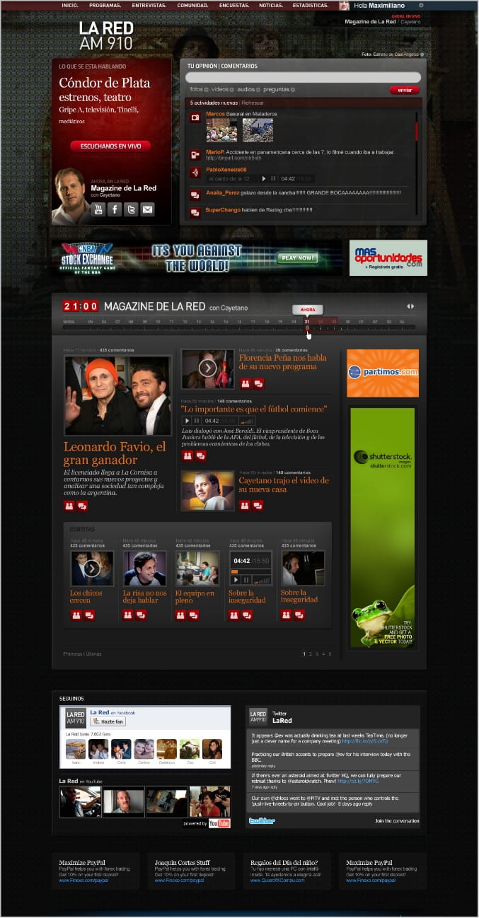 La Red screencapture