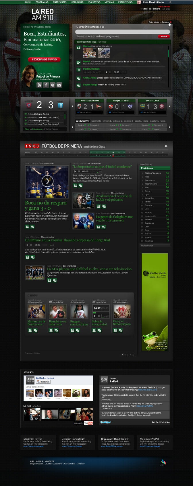 La Red screencapture