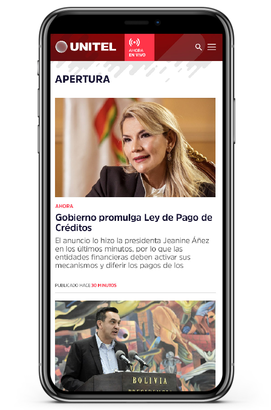 Unitel phone screencapture