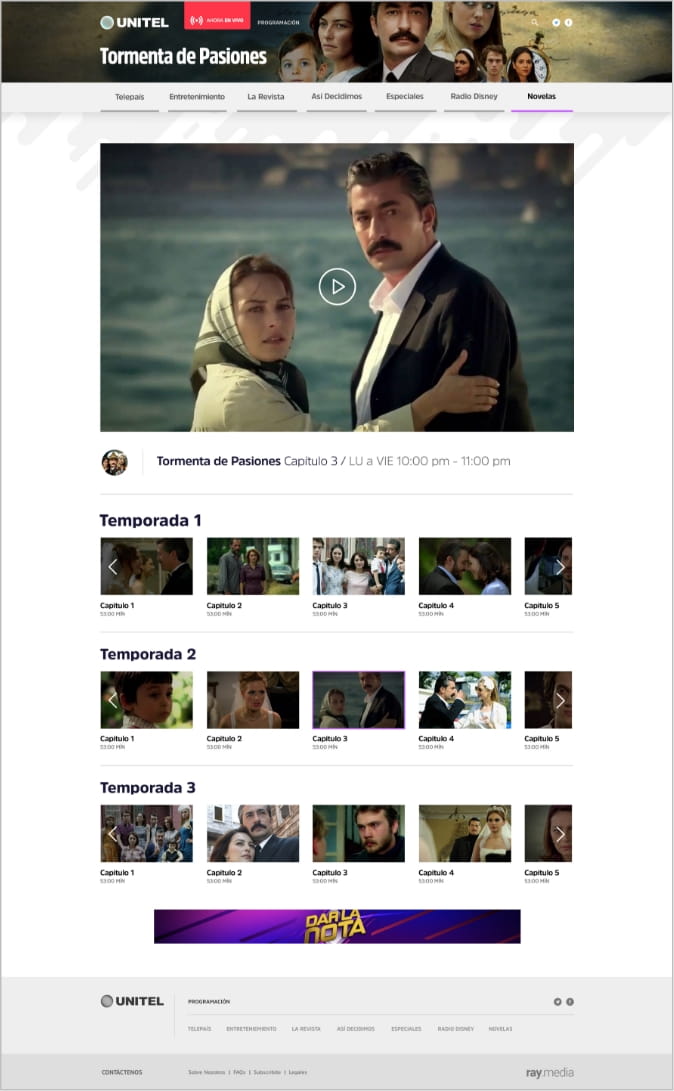 Unitel screencapture